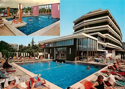 AK / Ansichtskarte 73917120 Abano_Terme_Veneto_IT Hotel Cristoforo Terme Pool