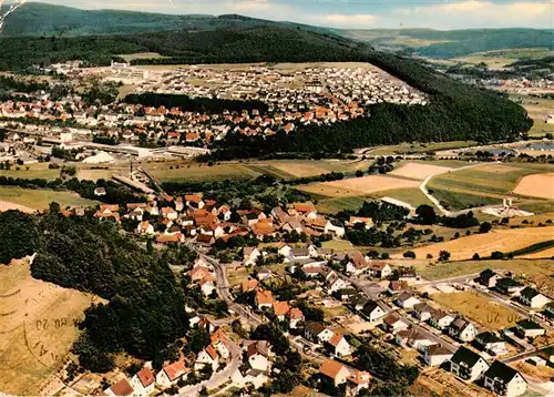 AK / Ansichtskarte 73917153 Melsungen_Fulda Fliegeraufnahme