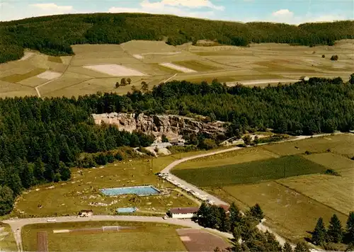 AK / Ansichtskarte  Wrexen Fliegeraufnahme mit Freibad