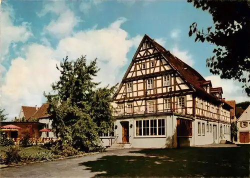 AK / Ansichtskarte  Grunbach_Remshalden Gasthof Metzgerei zum Hirsch