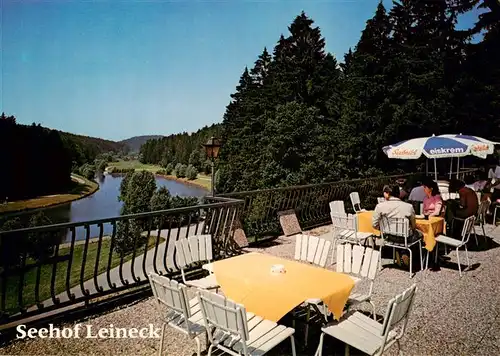 AK / Ansichtskarte  Alfdorf_BW Seehof Leineck Terrasse