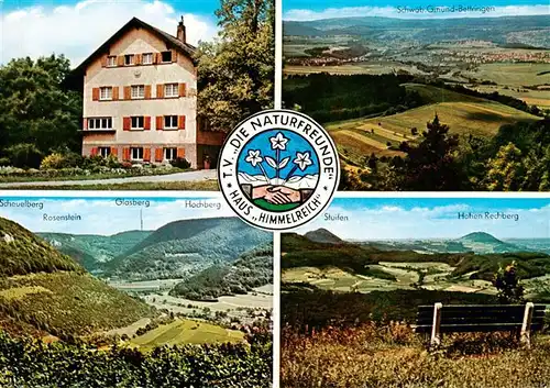 AK / Ansichtskarte  Heubach__Wuerttemberg Haus Himmelreich Panorama Bettringen Hohen Rechberg