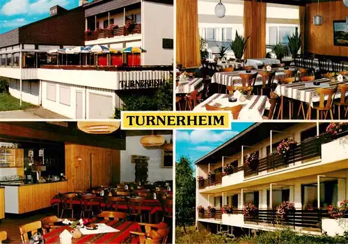AK / Ansichtskarte 73917243 Bartholomae Hotel Restaurant Turnerheim Gastraeume
