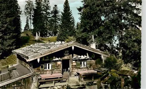 AK / Ansichtskarte  Kesselalm_1285m_Inzell Bergwirtschaft am Breitenstein