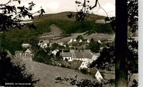 AK / Ansichtskarte  Bonzel_Lennestadt Panorama