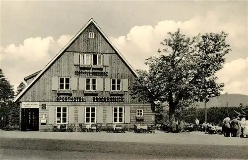 AK / Ansichtskarte  Braunlage Hotel Restaurant Cafe Hubertus