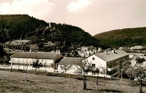 AK / Ansichtskarte  Bad_Liebenzell Liebenzeller Mission mit Blick zur Burg