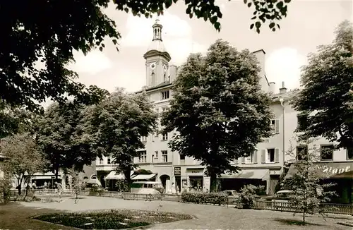 AK / Ansichtskarte 73917330 Traunstein__Oberbayern Marktplatz