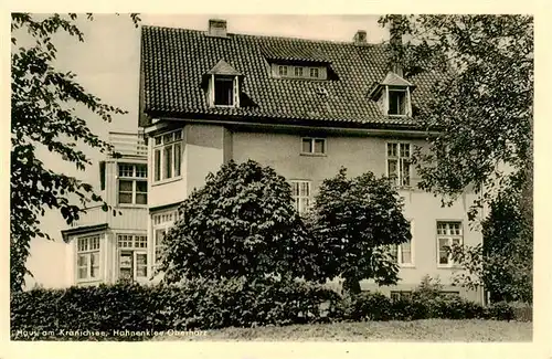 AK / Ansichtskarte  Hahnenklee-Bockswiese_Harz Haus am Kranichsee