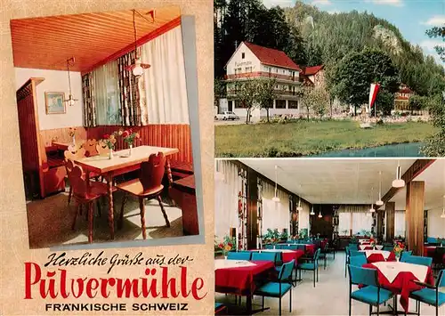 AK / Ansichtskarte 73917359 Waischenfeld Gasthof Pension Pulvermuehle