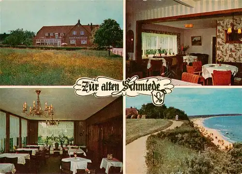 AK / Ansichtskarte 73917377 Schmiedendorf Hotel Restaurant Pension Zur alten Schmiede Uferpromenade an der Ostsee