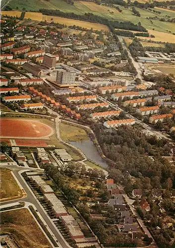 AK / Ansichtskarte  Norderstedt Fliegeraufnahme Gartenstadt Falkenberg