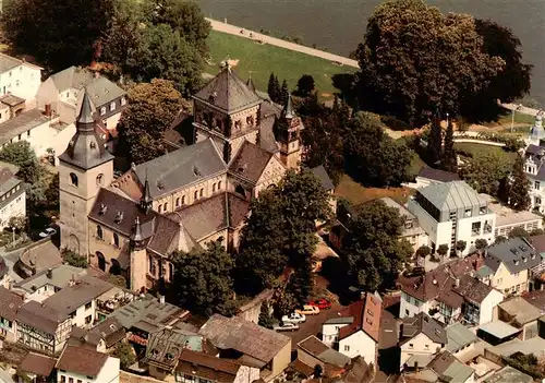 AK / Ansichtskarte  Remagen Kath Pfarrkirche St Peter und Paul Fliegeraufnahme