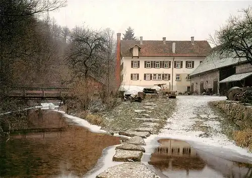 AK / Ansichtskarte 73917469 Groeningen_Satteldorf Hammerschmiede Groeningen Aussenstelle des Hohenloher Freilandmuseums