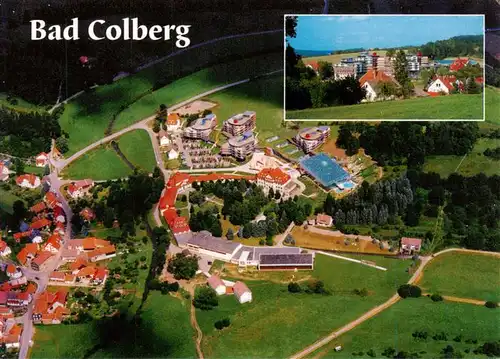 AK / Ansichtskarte  Bad_Colberg-Heldburg Colberg Kliniken GmbH Fliegeraufnahme