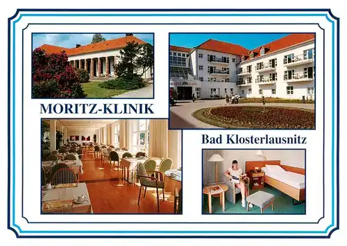 AK / Ansichtskarte 73917501 Bad_Klosterlausnitz Badehaus der Gemeinde Moritz Klinik Speisesaal Zimmer