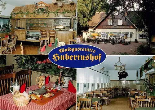 AK / Ansichtskarte 73917503 Bad_Liebenstein Waldgaststaette Hubertushof Gartenrestaurant Cafe Biergarten