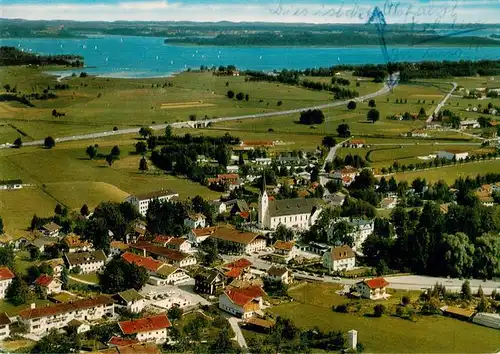 AK / Ansichtskarte  Bernau_Chiemsee Fliegeraufnahme