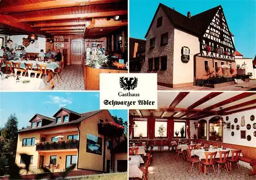 AK / Ansichtskarte  Pleinfeld Gasthaus Schwarzer Adler Gastraeume