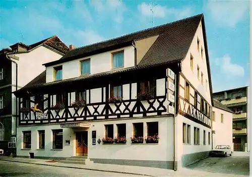 AK / Ansichtskarte 73917525 Burgebrach Hotel Gasthof Goldener Hirsch