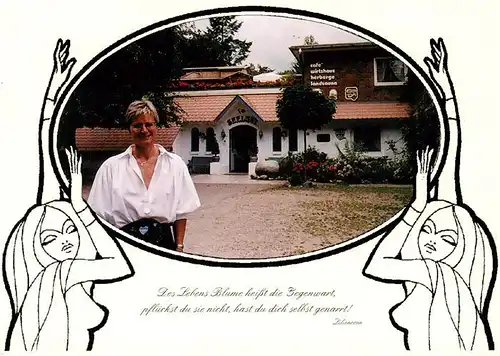 AK / Ansichtskarte  Hennstedt_Itzehoe Landhaus Seelust Cafe Wirtshaus Herberge Landsauna