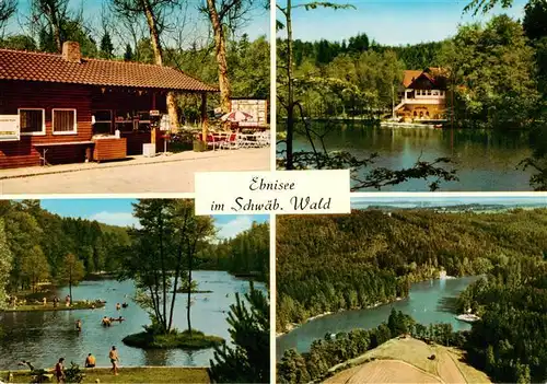 AK / Ansichtskarte 73917561 Ebnisee_Welzheim Fischer Stueble Partien am Ebnisee