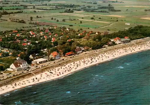 AK / Ansichtskarte  Schoenberger_Strand Fliegeraufnahme