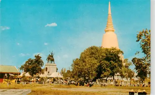 AK / Ansichtskarte 73917647 Suphaburi_Thailand Scenery of Donchedi Moniment