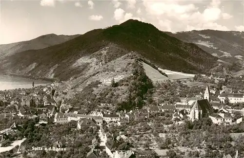 AK / Ansichtskarte  Spitz_Donau_Niederoesterreich_AT Fliegeraufnahme