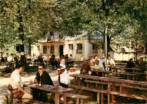 AK / Ansichtskarte  Germering_Oberbayern Waldgaststaette Schusterhaeusl