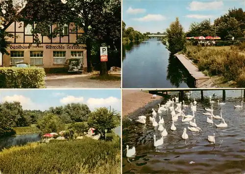 AK / Ansichtskarte  Wannsee_Berlin Gasthaus Restaurant Zum alten Albrechts Teerofen Panorama Wannseepartien