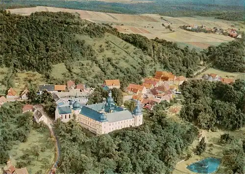 AK / Ansichtskarte  Koenigshofen_Bad Schloss Sternberg Fliegeraufnahme