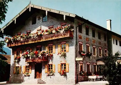 AK / Ansichtskarte  Degerndorf_Inn Gasthaus Cafe Zur Post