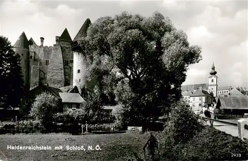 AK / Ansichtskarte  Heidenreichstein_Niederoesterreich_AT mit Schloss