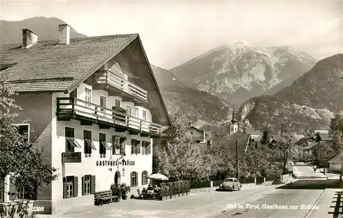 AK / Ansichtskarte  Zirl_Tirol_AT Gasthaus zur Bruecke