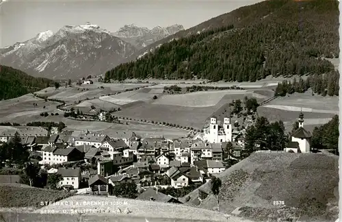 AK / Ansichtskarte  Steinach_Brenner_Tirol_AT Panorama Berg und Skilift