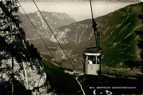 AK / Ansichtskarte  Obertraun_Oberoesterreich_AT Dachsteinseilbahn