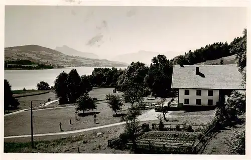 AK / Ansichtskarte  Oberhofen_Irrsee_Oberoesterreich_AT Panorama mit Irrsee