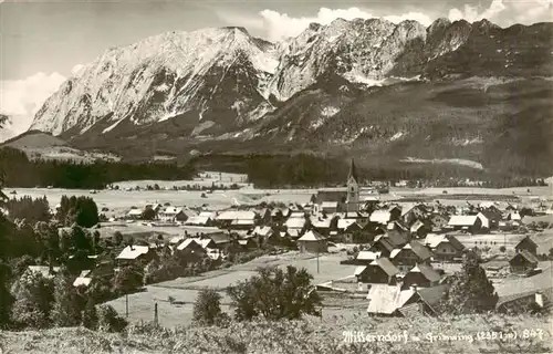 AK / Ansichtskarte  Mitterndorf_Bad_Steiermark_AT Panorama mit Grimming