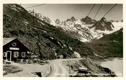 AK / Ansichtskarte  Vermunt_Stausee_Vermunttal_Vorarlberg_AT mit Litznergruppe Silvretta