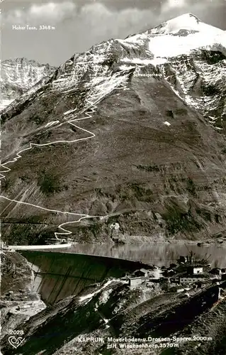 AK / Ansichtskarte  Kaprun_AT Moserboden und Drossen Sparre mit Wiesbachhorn