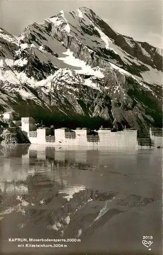 AK / Ansichtskarte  Kaprun_AT Moserbodensperre mit Kitzsteinhorn