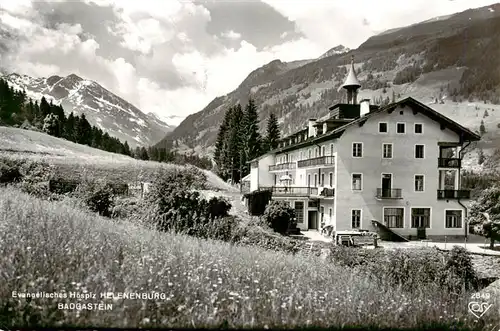 AK / Ansichtskarte  Badgastein_AT Ev Hospiz Helenenburg