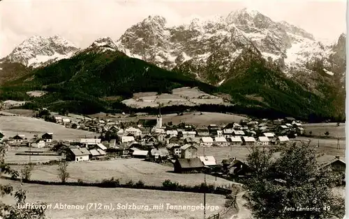 AK / Ansichtskarte  Abtenau_AT Salzburg mit Tennengebirge