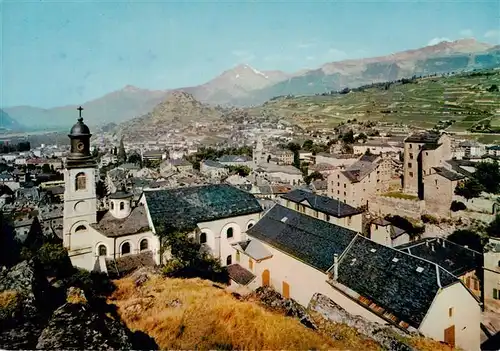AK / Ansichtskarte  Sion__Sitten_Seduno_VS Eglise du College Vidommat Majorie et Cathedrale