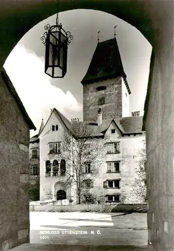 AK / Ansichtskarte 73917933 Ottenstein_Schloss_Rastenfeld_Niederoesterreich_AT Schloss Ottenstein