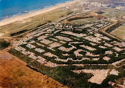 AK / Ansichtskarte  Den_Haag_La_Haye_NL Kampeerterrein Ockenburg Loosduinen Fliegeraufnahme