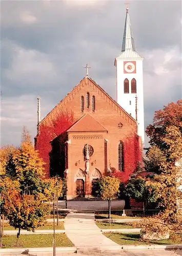 AK / Ansichtskarte 73917987 Wallersdorf_Niederbayern Pfarrkirche