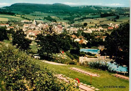 AK / Ansichtskarte  Hilders_Rhoen Panorama Minigolfanlage