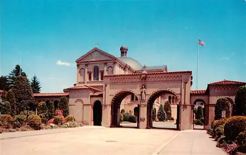 AK / Ansichtskarte  Washington__DC Franciscan Monastery